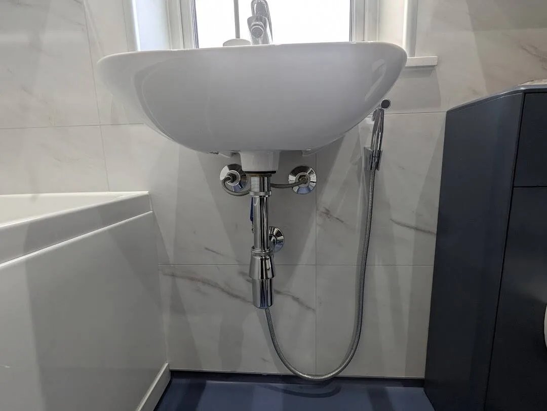 Completed bathroom renovation in Edinburgh