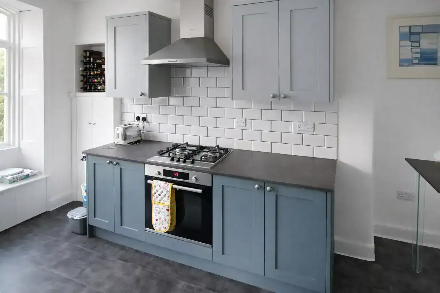 Kitchen renovation in an Edinburgh tenement flat
